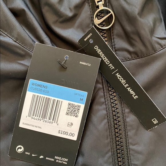 NWT Nike NSW Floral Print Jacket size M Women - Picture 5 of 5